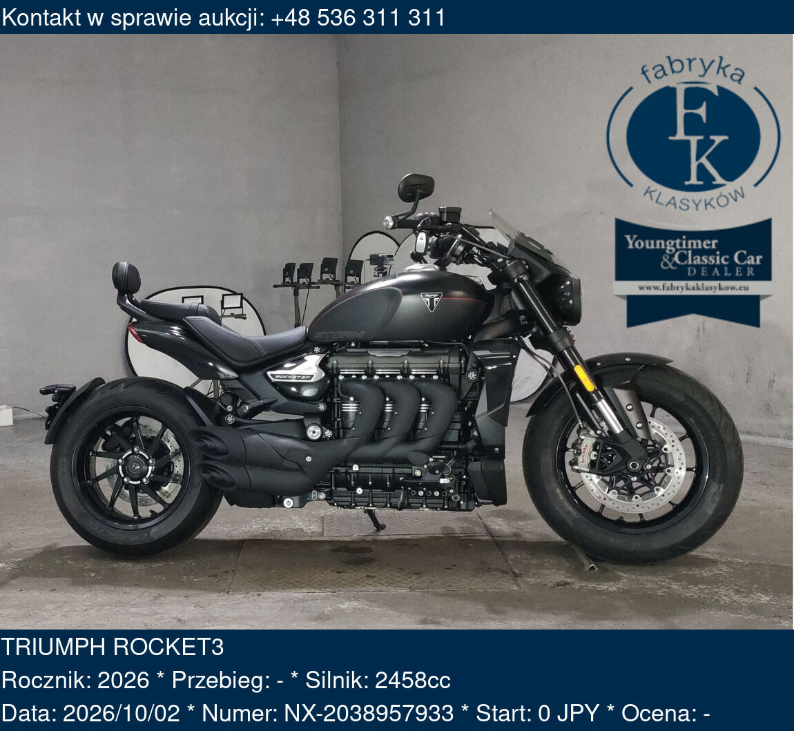 TRIUMPH ROCKET3 2026 - zdjęcie 2