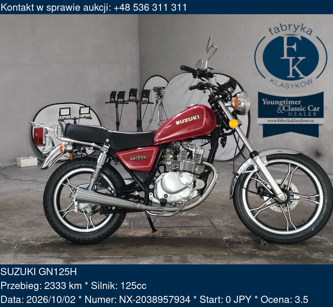 SUZUKI GN125H  - zdjęcie 2