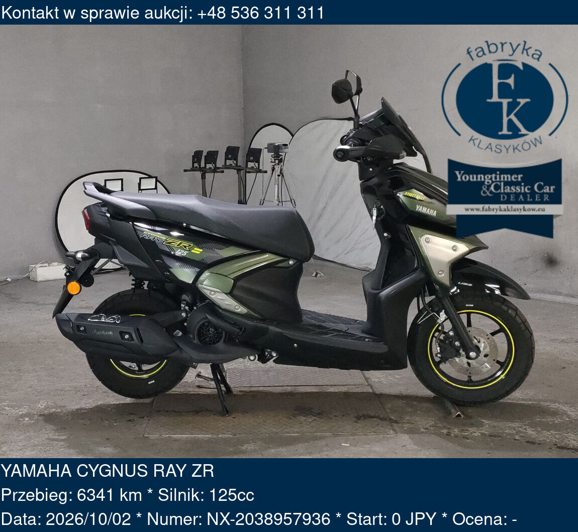 YAMAHA CYGNUS RAY ZR  - zdjęcie 2