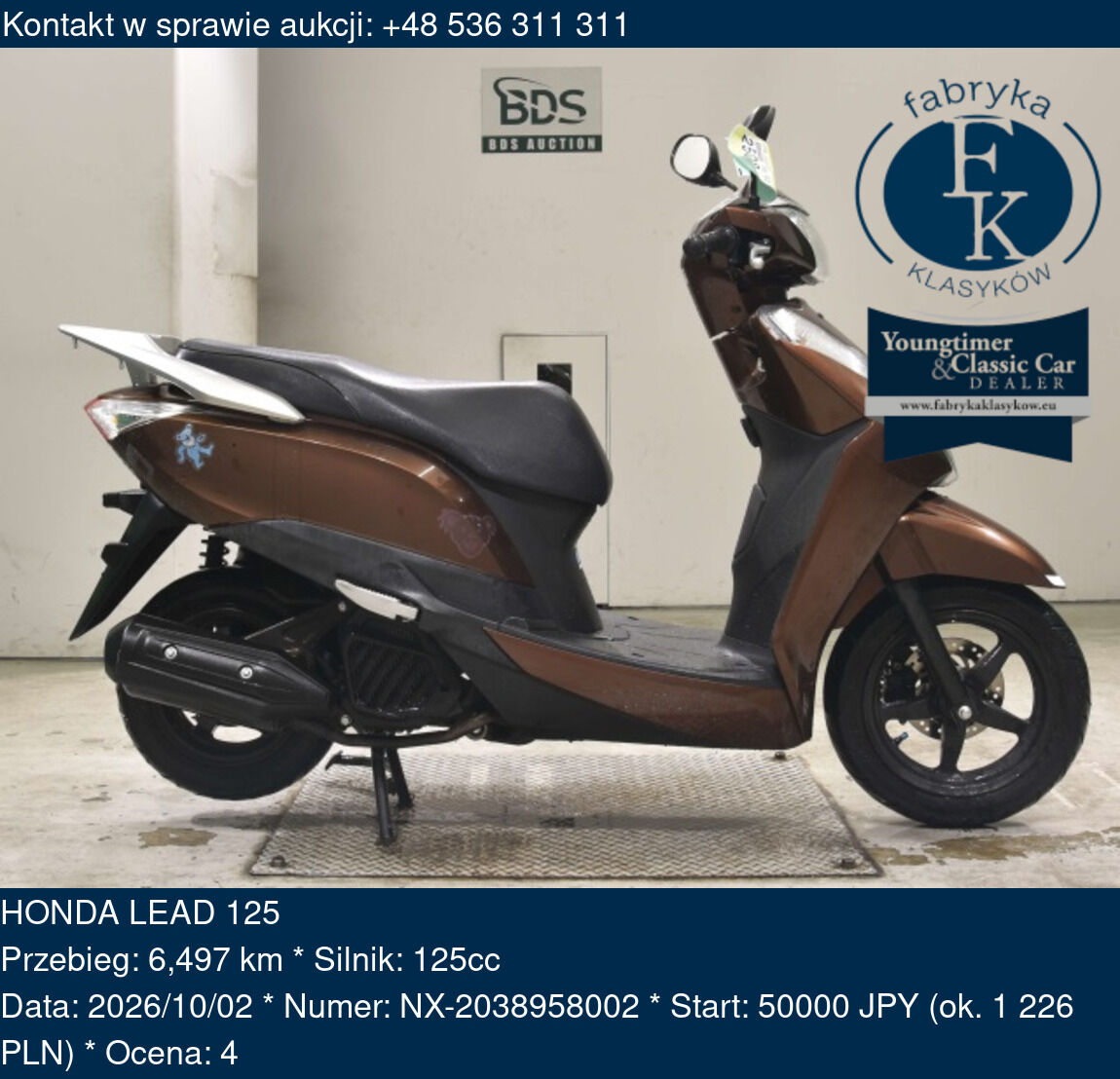 HONDA LEAD 125  - zdjęcie 2