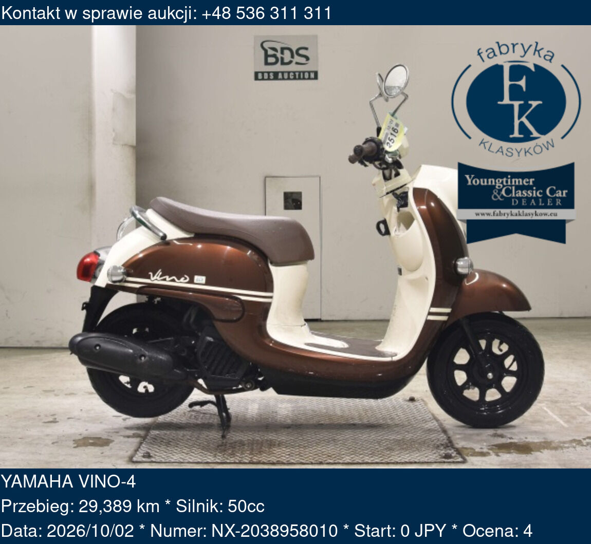 YAMAHA VINO-4  - zdjęcie 2