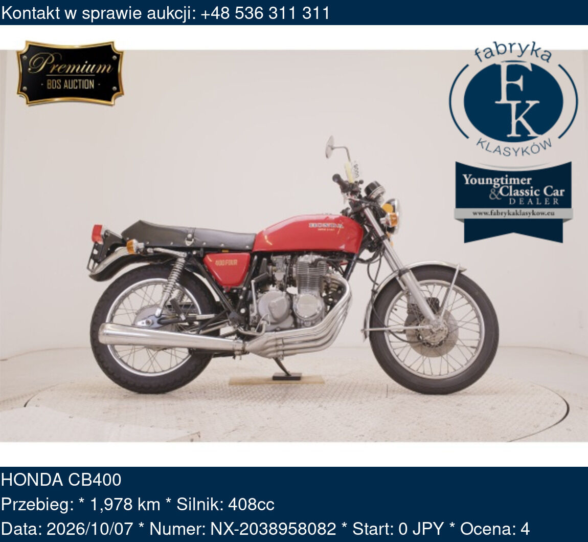 HONDA CB400  - zdjęcie 2