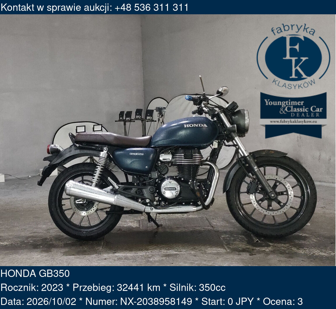 HONDA GB350 2023 - zdjęcie 2