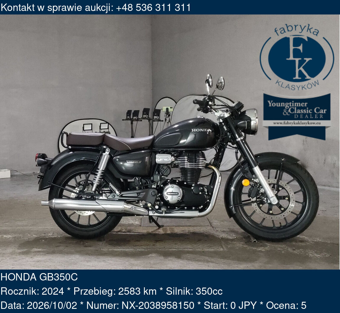 HONDA GB350C 2024 - zdjęcie 2