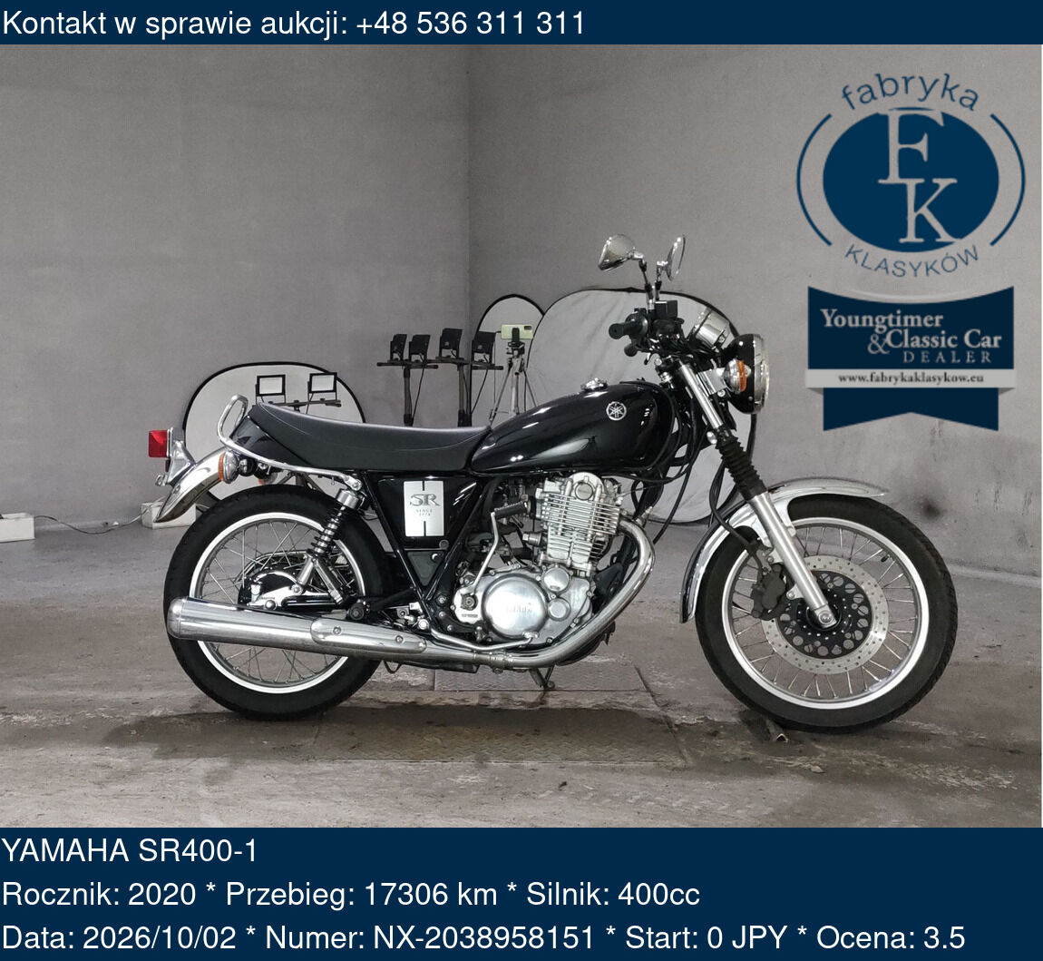 YAMAHA SR400-1 2020 - zdjęcie 2