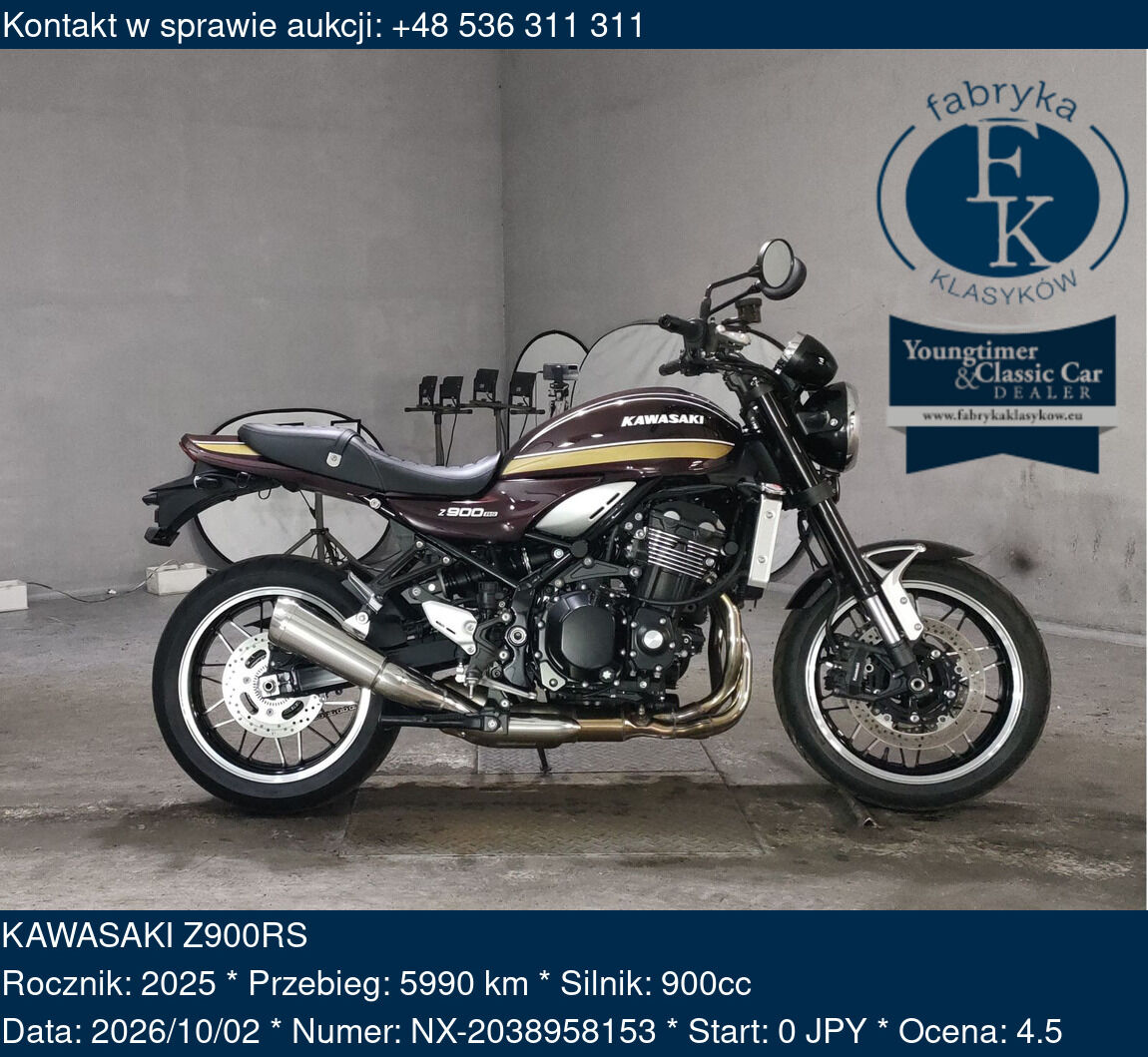 KAWASAKI Z900RS 2025 - zdjęcie 2