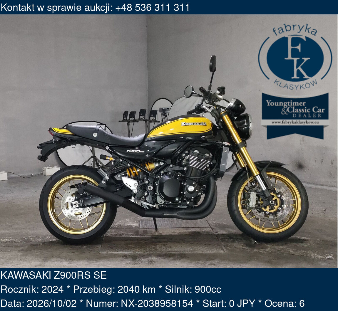 KAWASAKI Z900RS SE 2024 - zdjęcie 2