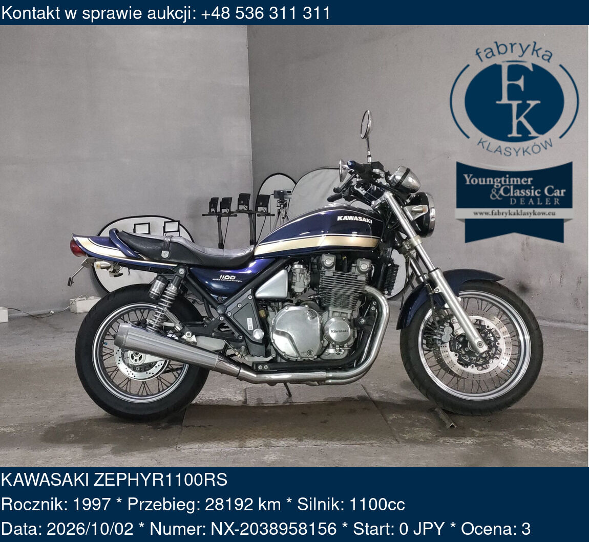 KAWASAKI ZEPHYR1100RS 1997 - zdjęcie 2