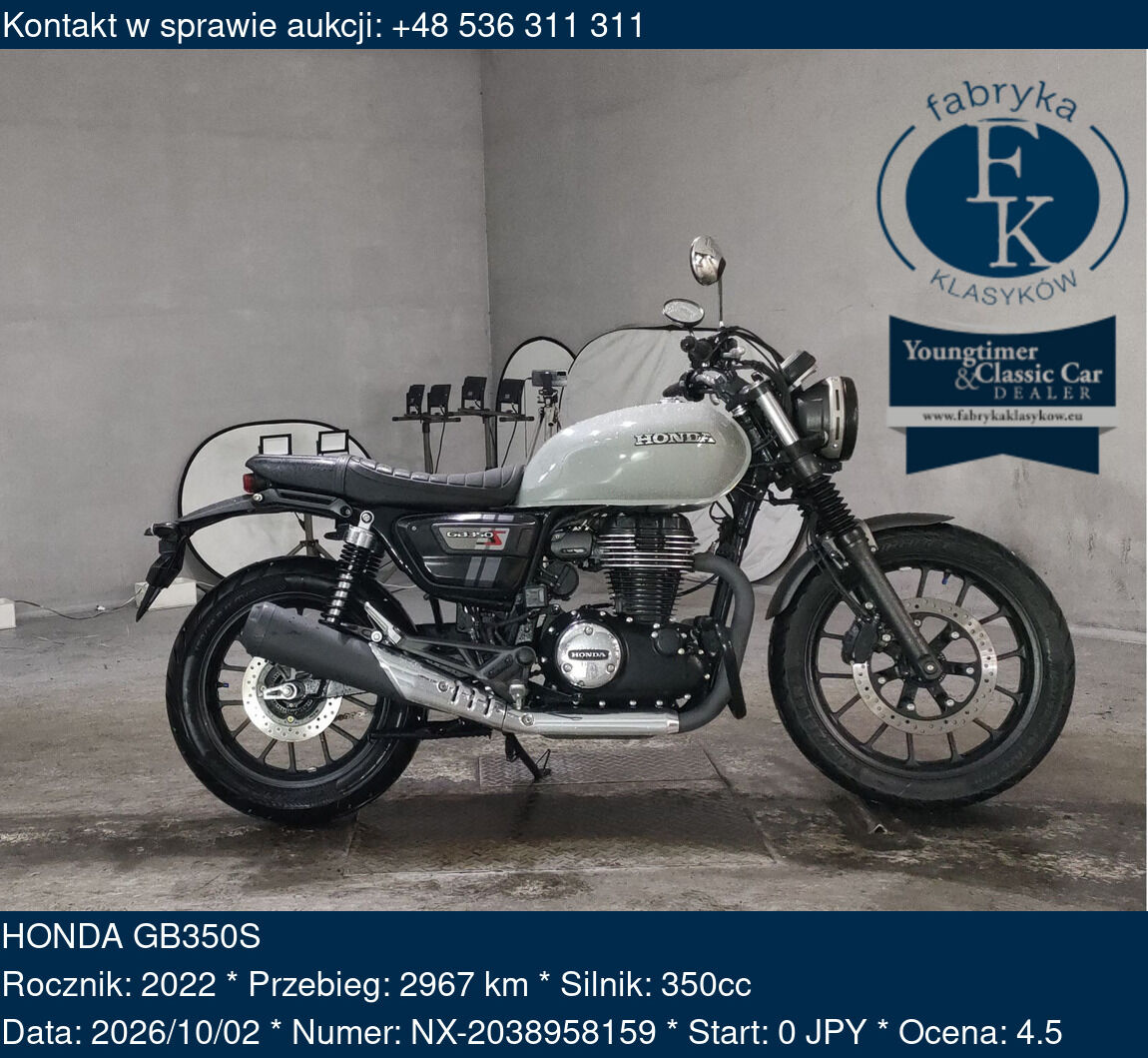 HONDA GB350S 2022 - zdjęcie 2