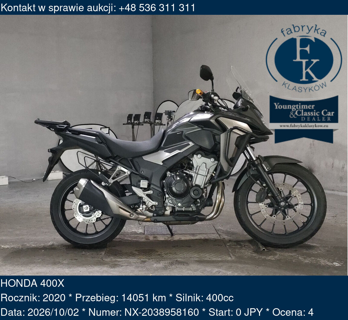 HONDA 400X 2020 - zdjęcie 2