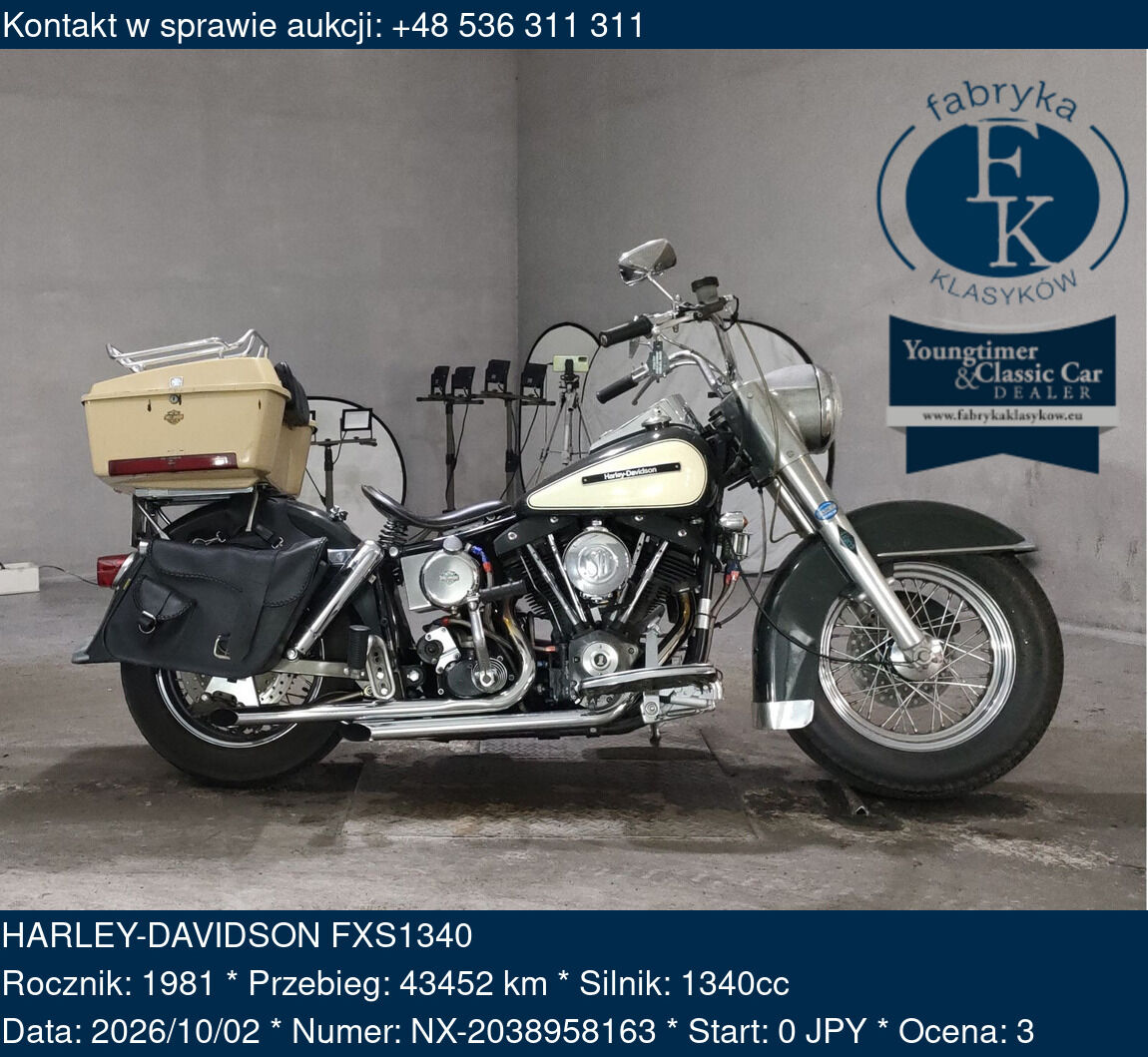 HARLEY-DAVIDSON FXS1340 1981 - zdjęcie 2