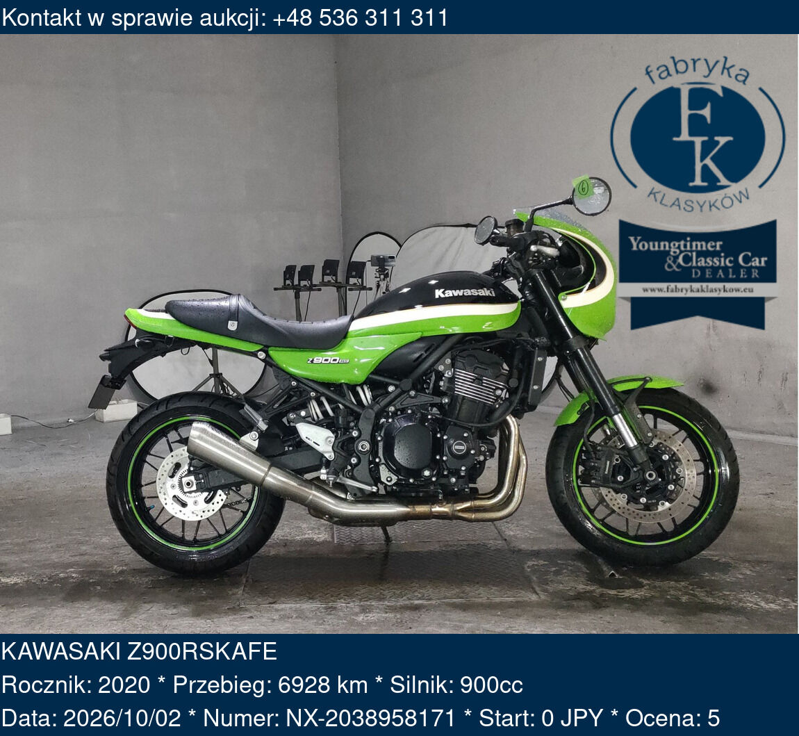 KAWASAKI Z900RSKAFE 2020 - zdjęcie 2