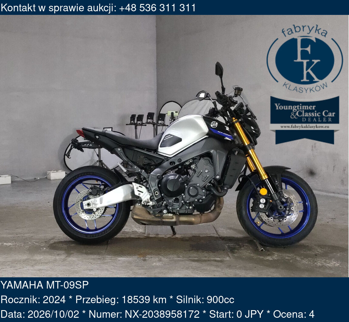 YAMAHA MT-09SP 2024 - zdjęcie 2