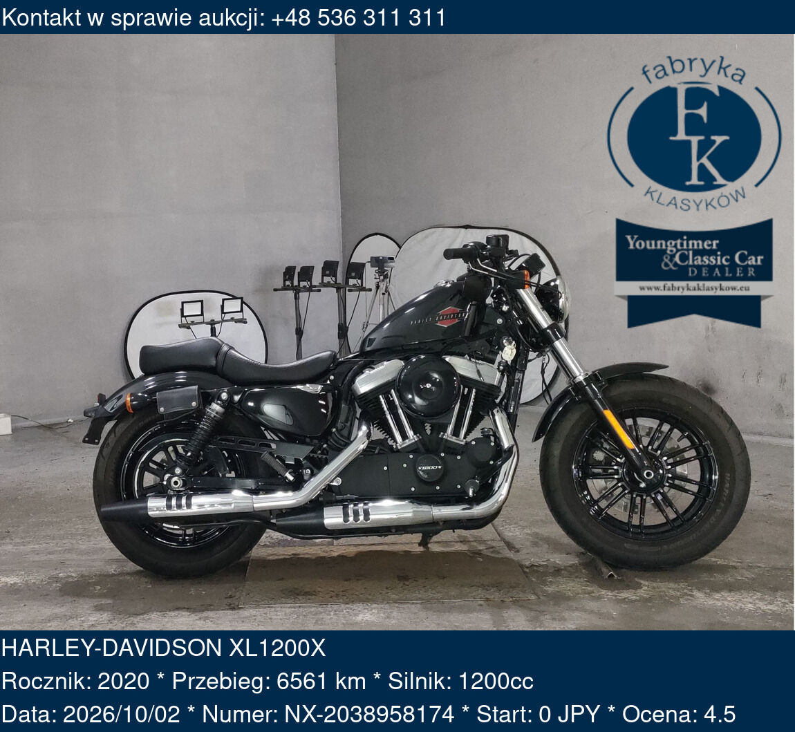 HARLEY-DAVIDSON XL1200X 2020 - zdjęcie 2