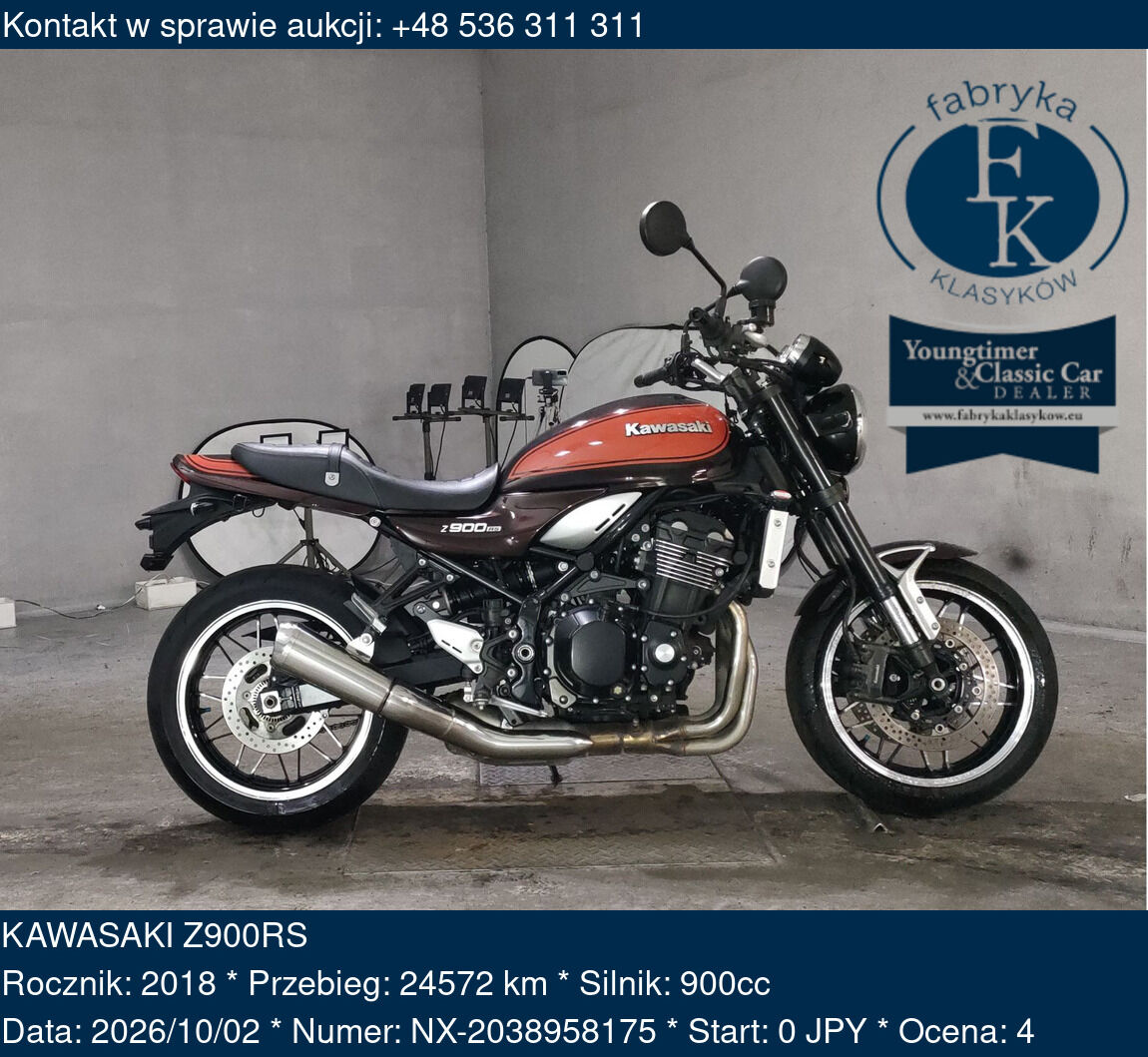 KAWASAKI Z900RS 2018 - zdjęcie 2