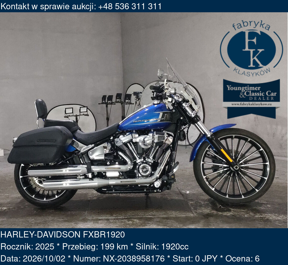 HARLEY-DAVIDSON FXBR1920 2025 - zdjęcie 2