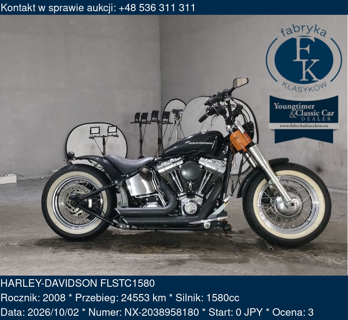 HARLEY-DAVIDSON FLSTC1580 2008 - zdjęcie 2