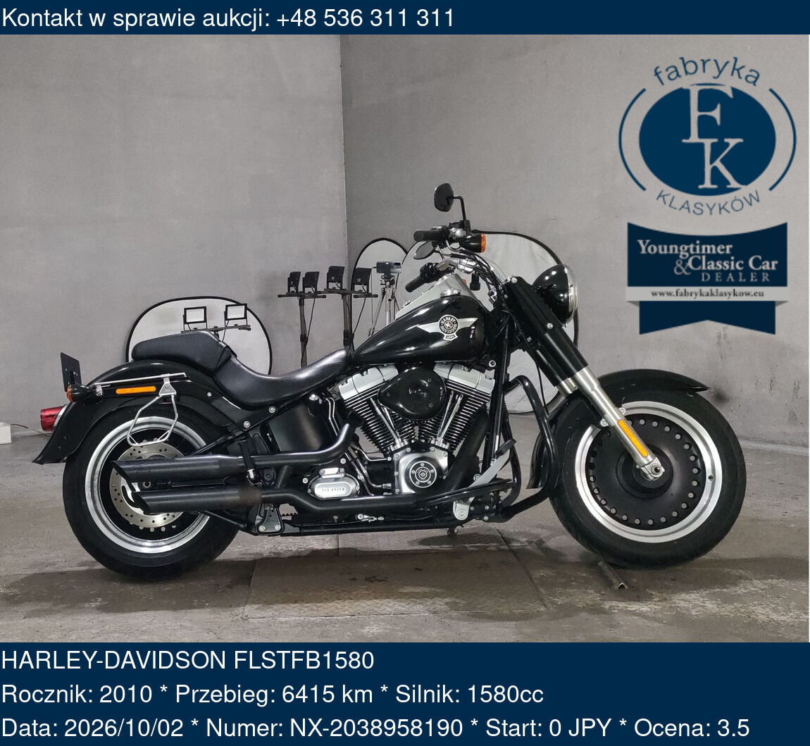 HARLEY-DAVIDSON FLSTFB1580 2010 - zdjęcie 2