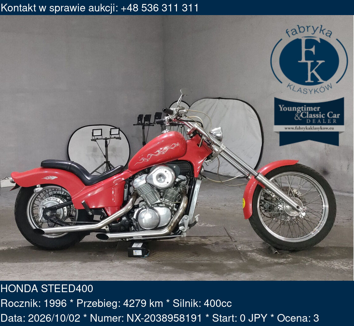 HONDA STEED400 1996 - zdjęcie 2