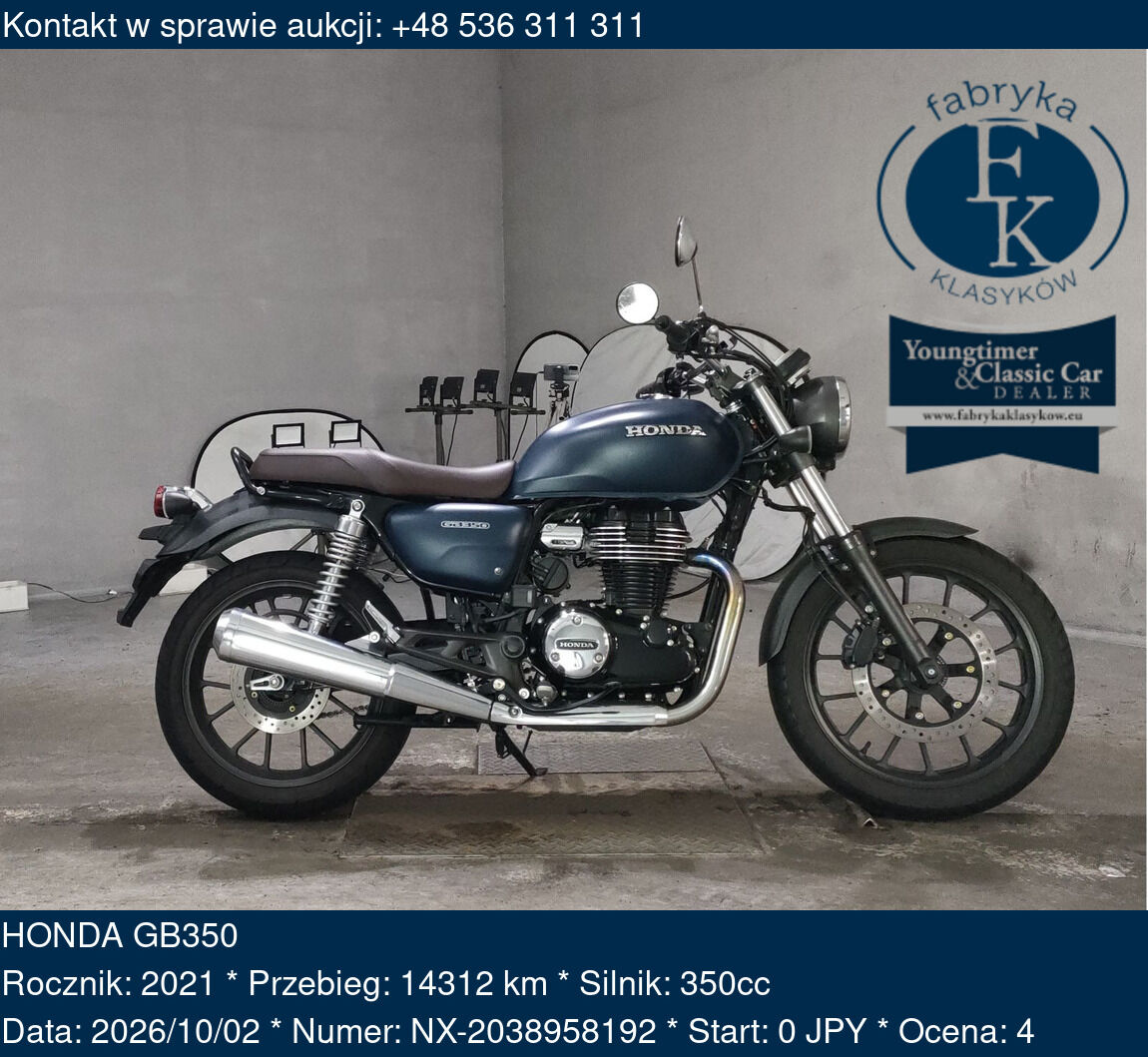 HONDA GB350 2021 - zdjęcie 2