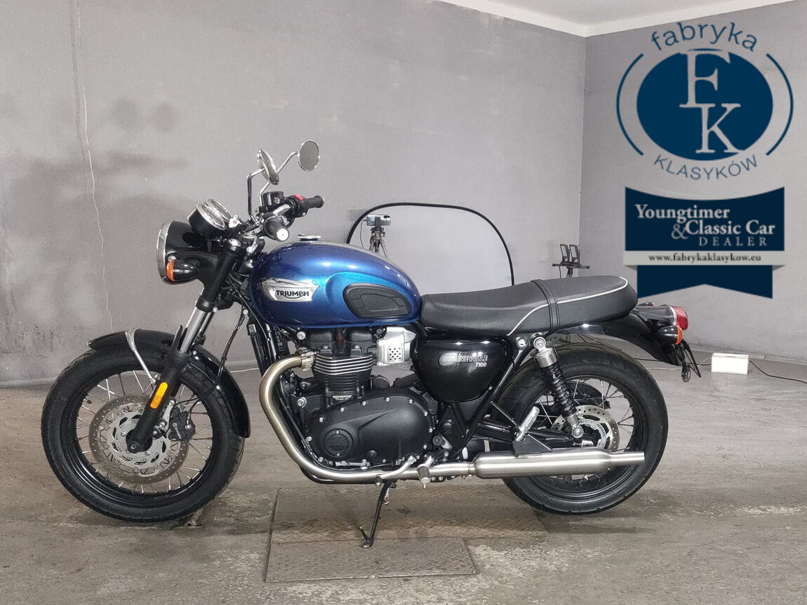 TRIUMPH BONNEVILLE T100 2023 - zdjęcie 3