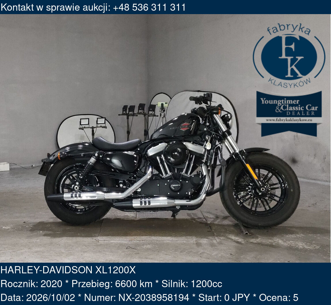 HARLEY-DAVIDSON XL1200X 2020 - zdjęcie 2