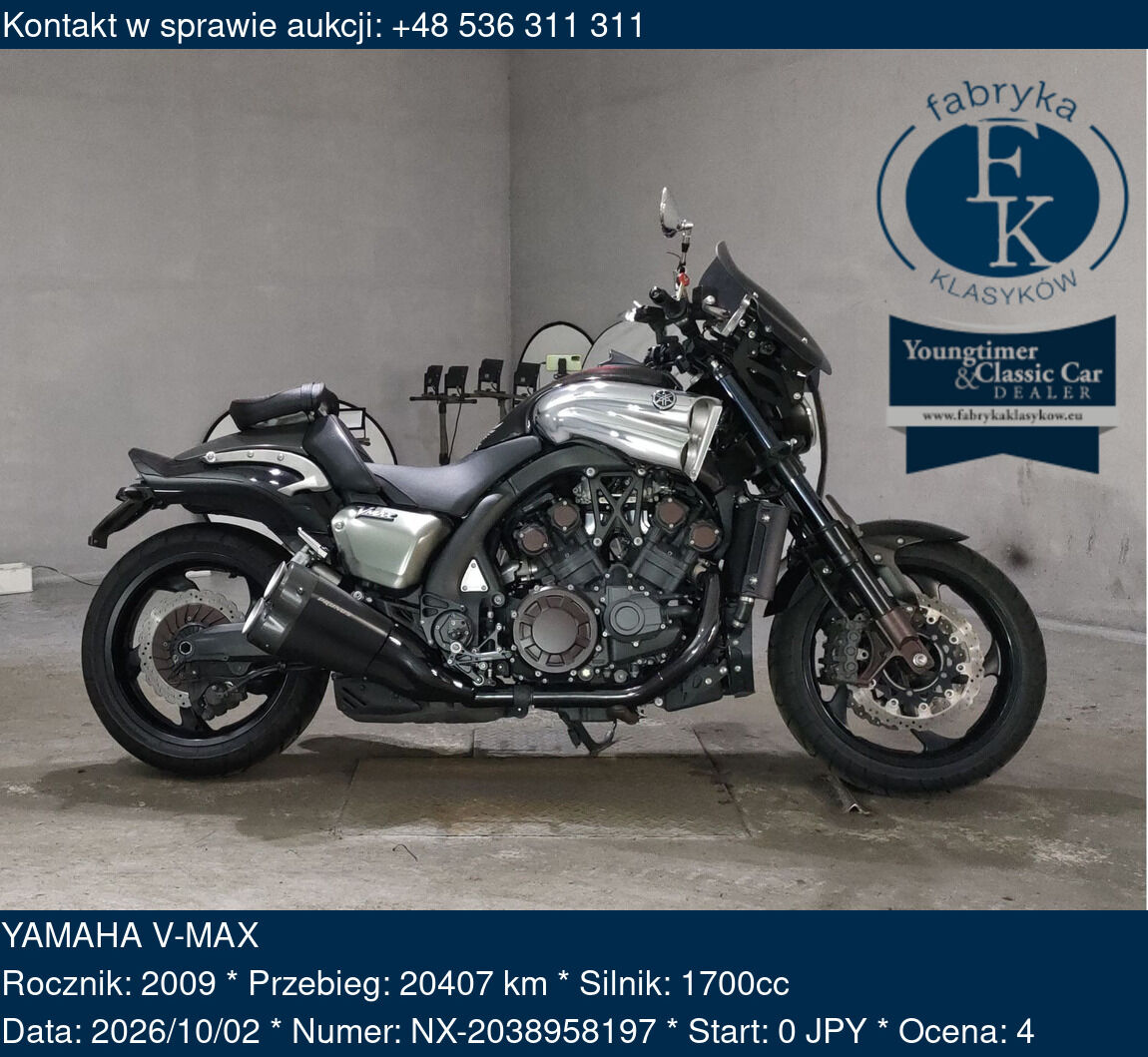 YAMAHA V-MAX 2009 - zdjęcie 2