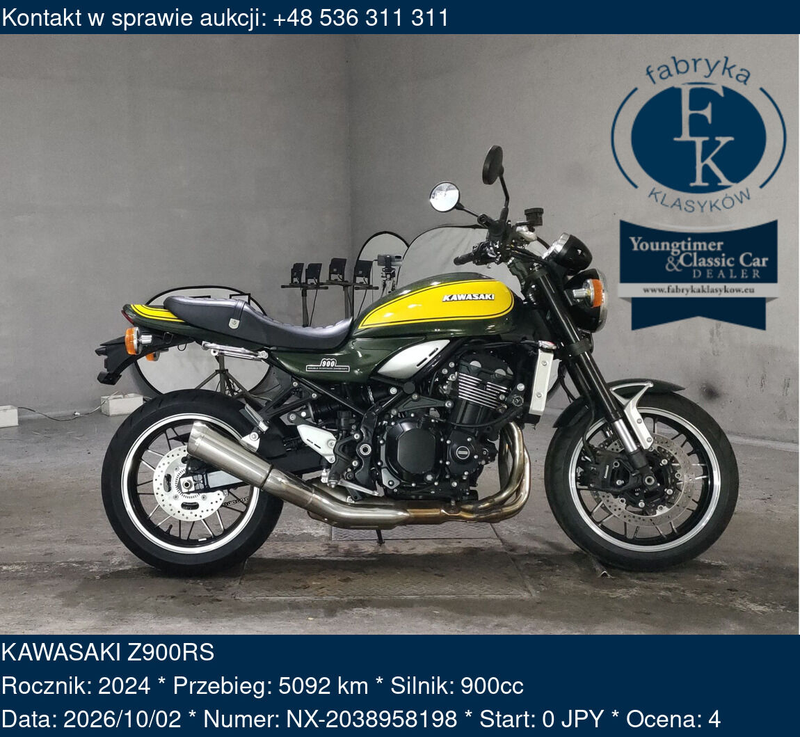 KAWASAKI Z900RS 2024 - zdjęcie 2