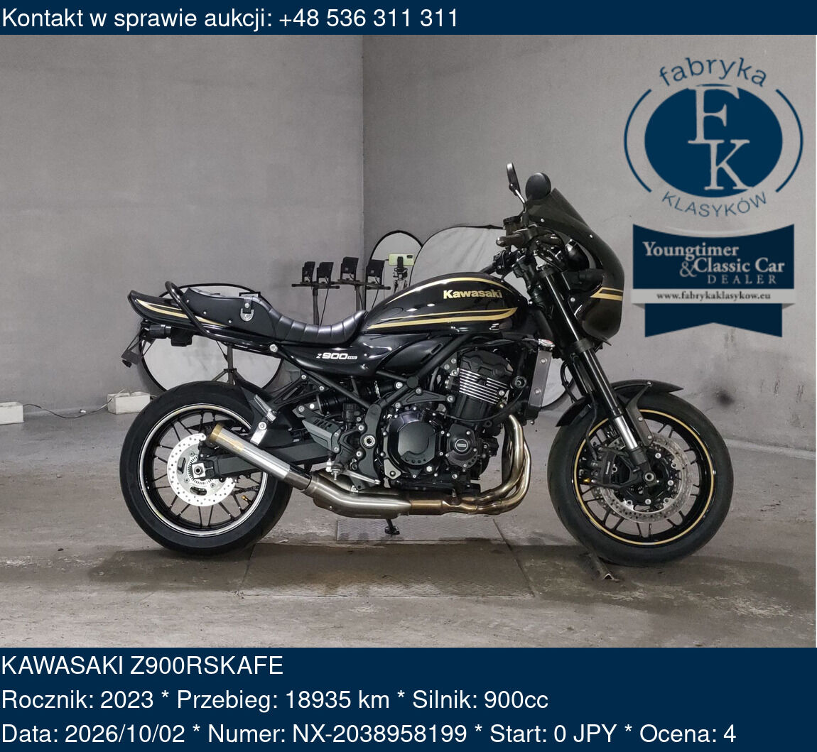 KAWASAKI Z900RSKAFE 2023 - zdjęcie 2
