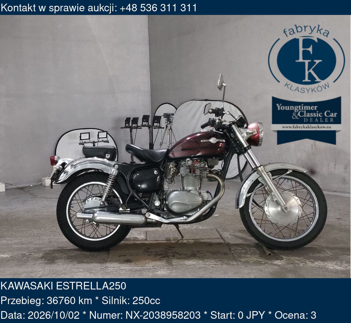 KAWASAKI ESTRELLA250  - zdjęcie 2