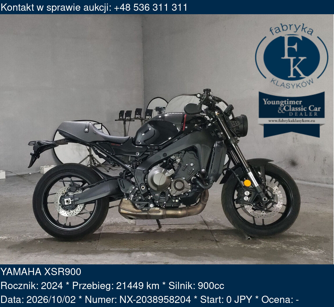 YAMAHA XSR900 2024 - zdjęcie 2