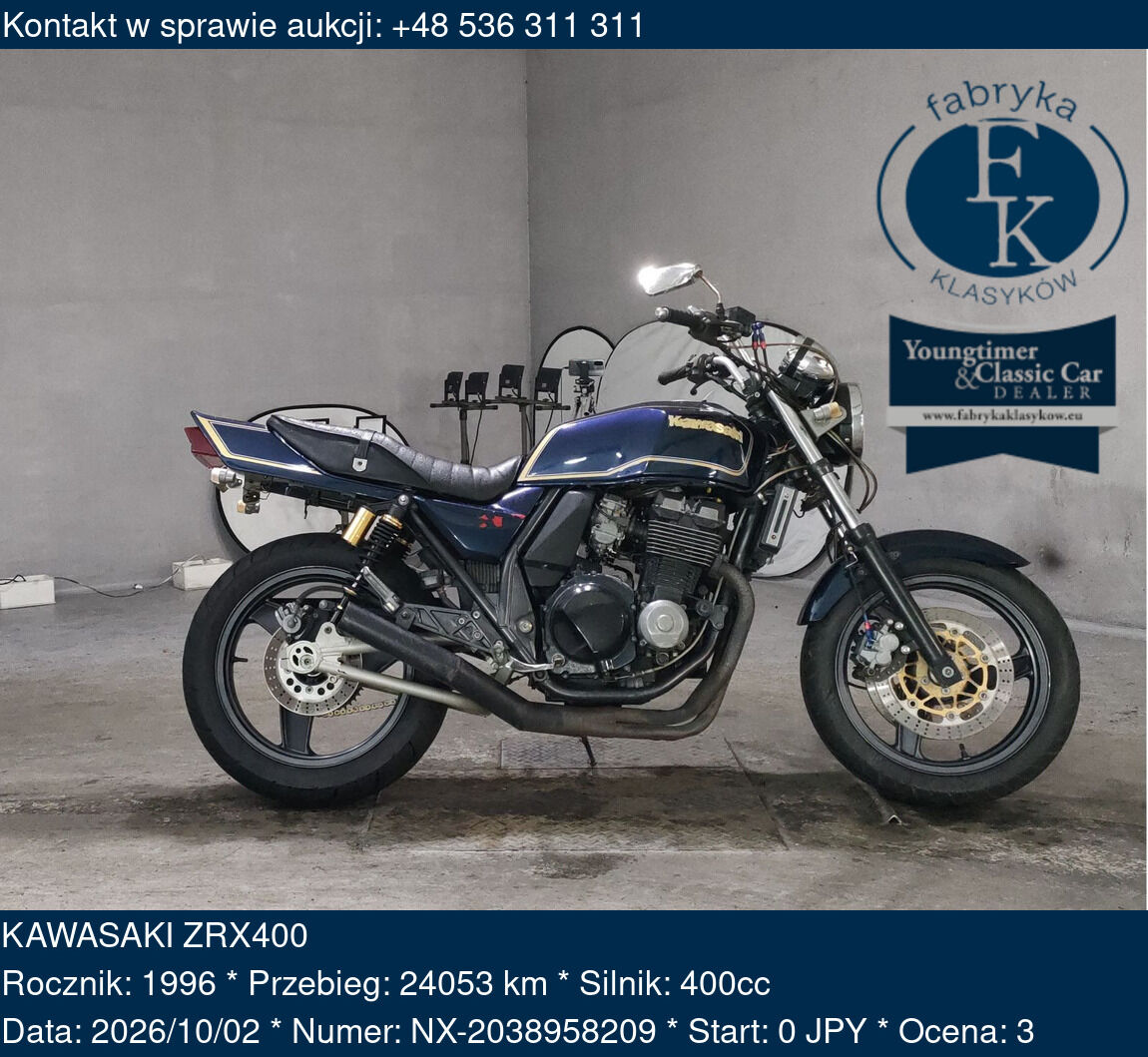 KAWASAKI ZRX400 1996 - zdjęcie 2