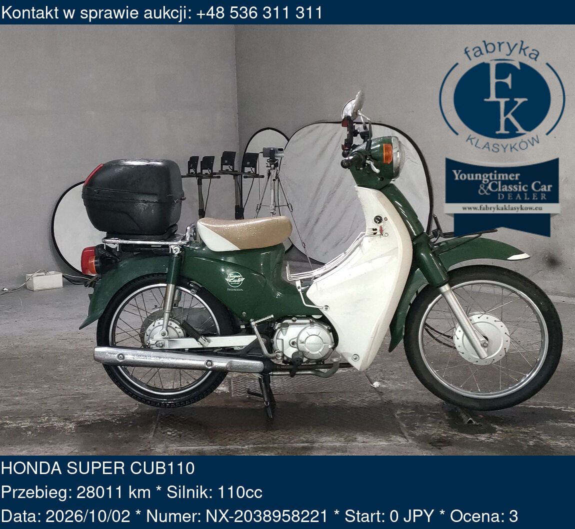 HONDA SUPER CUB110  - zdjęcie 2