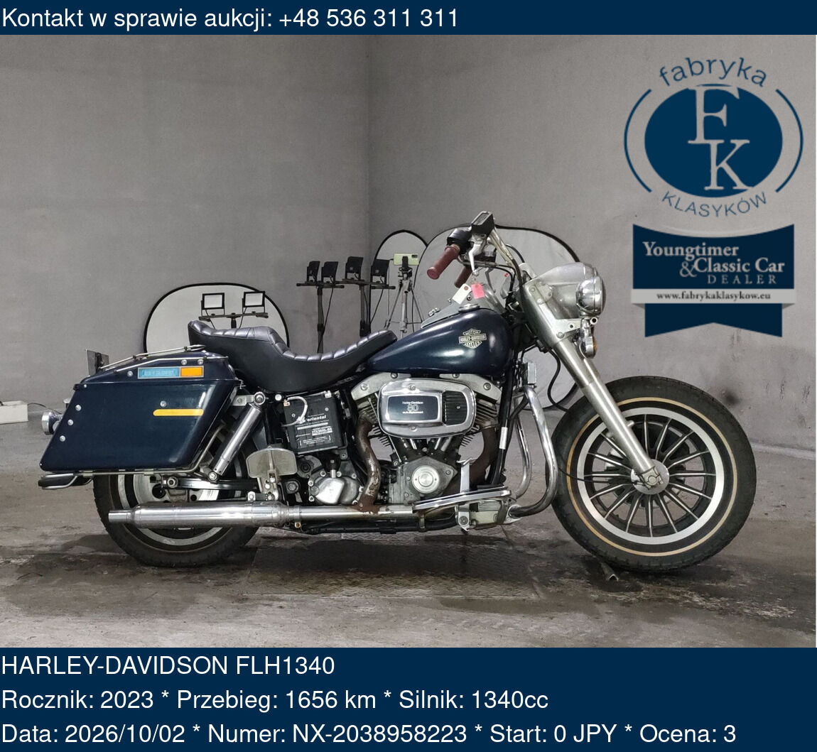 HARLEY-DAVIDSON FLH1340 2023 - zdjęcie 2
