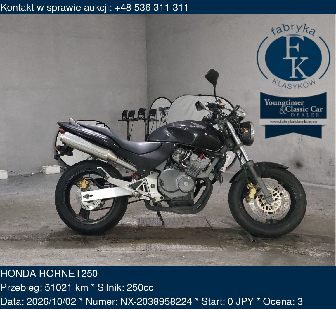 HONDA HORNET250 - zdjęcie 2