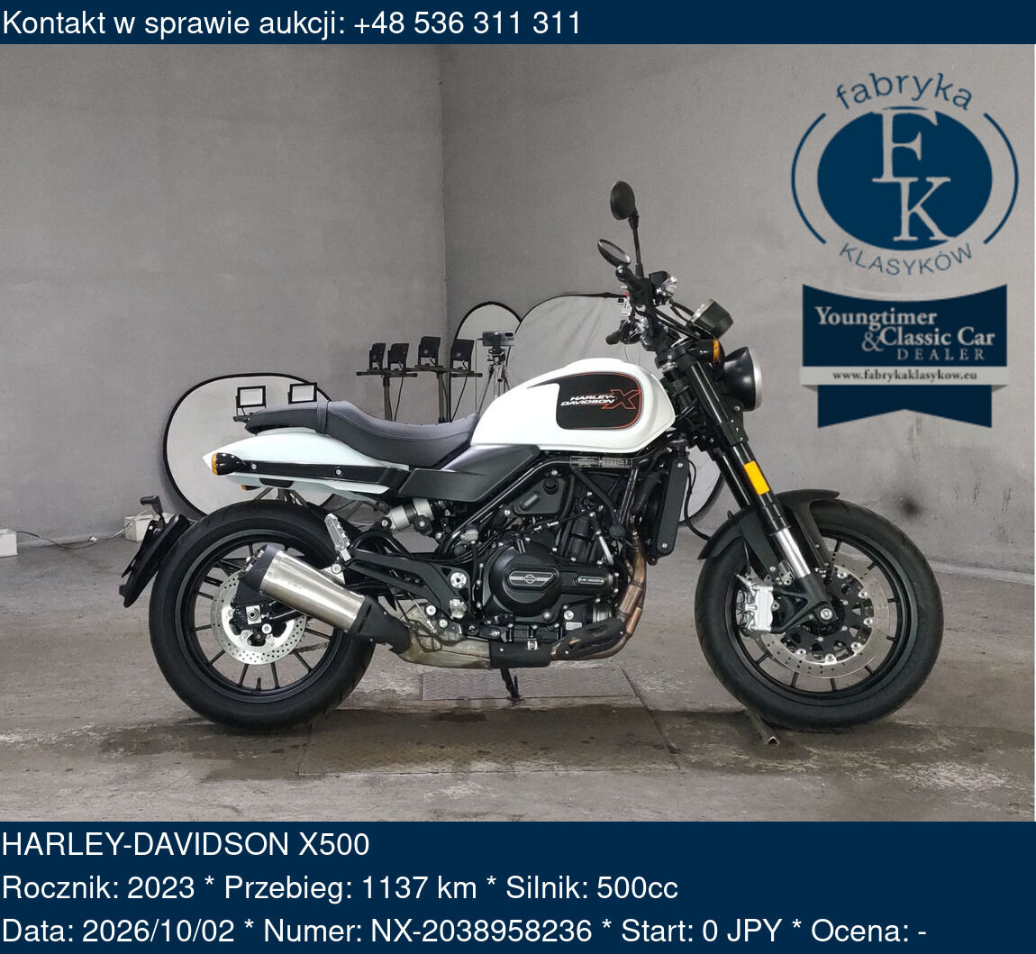 HARLEY-DAVIDSON X500 2023 - zdjęcie 2