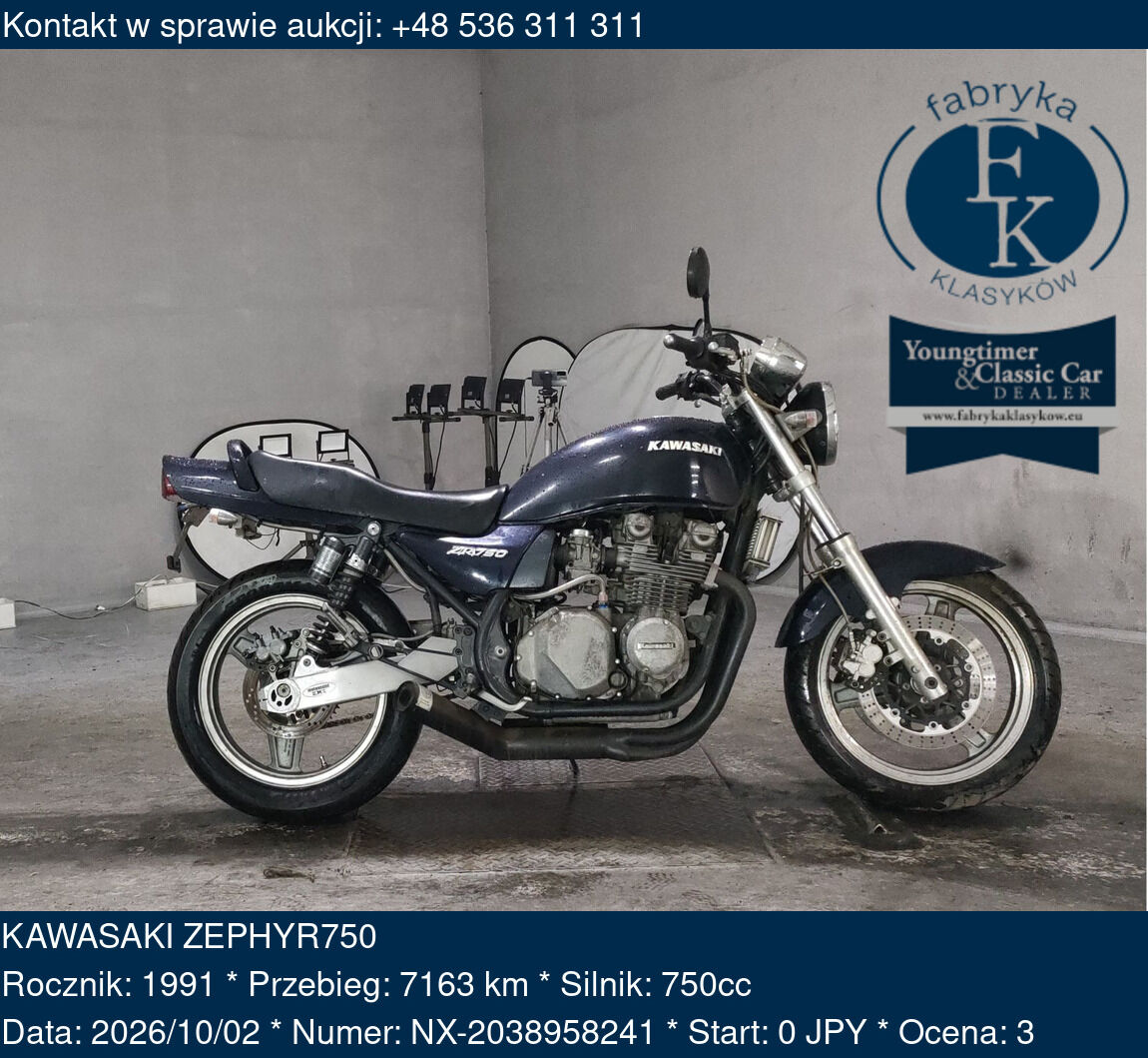 KAWASAKI ZEPHYR750 1991 - zdjęcie 2