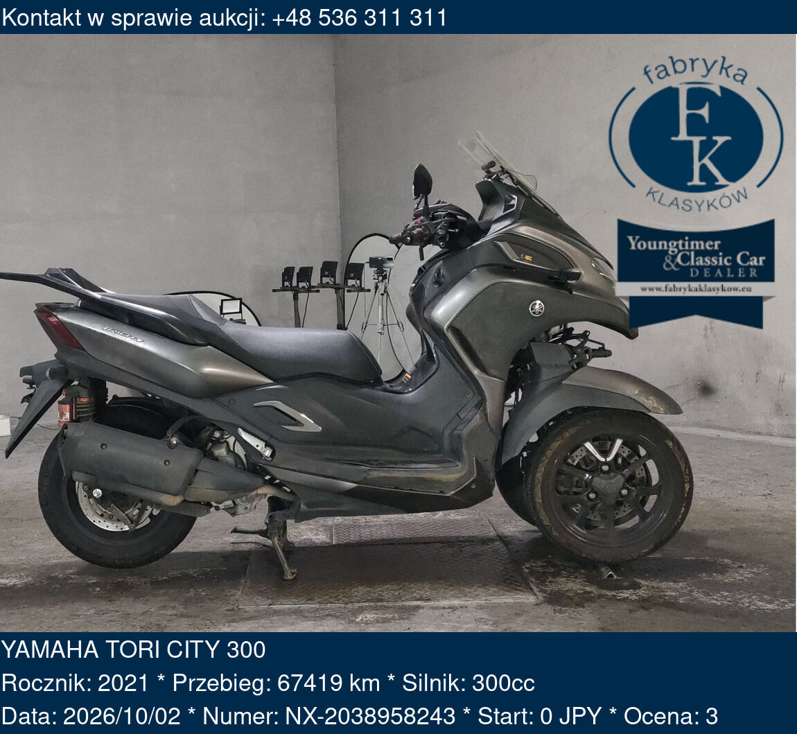 YAMAHA TORI CITY 300 2021 - zdjęcie 2