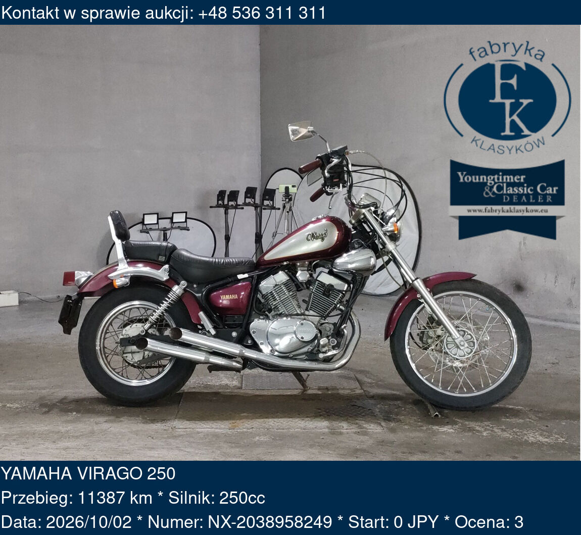 YAMAHA VIRAGO 250  - zdjęcie 2