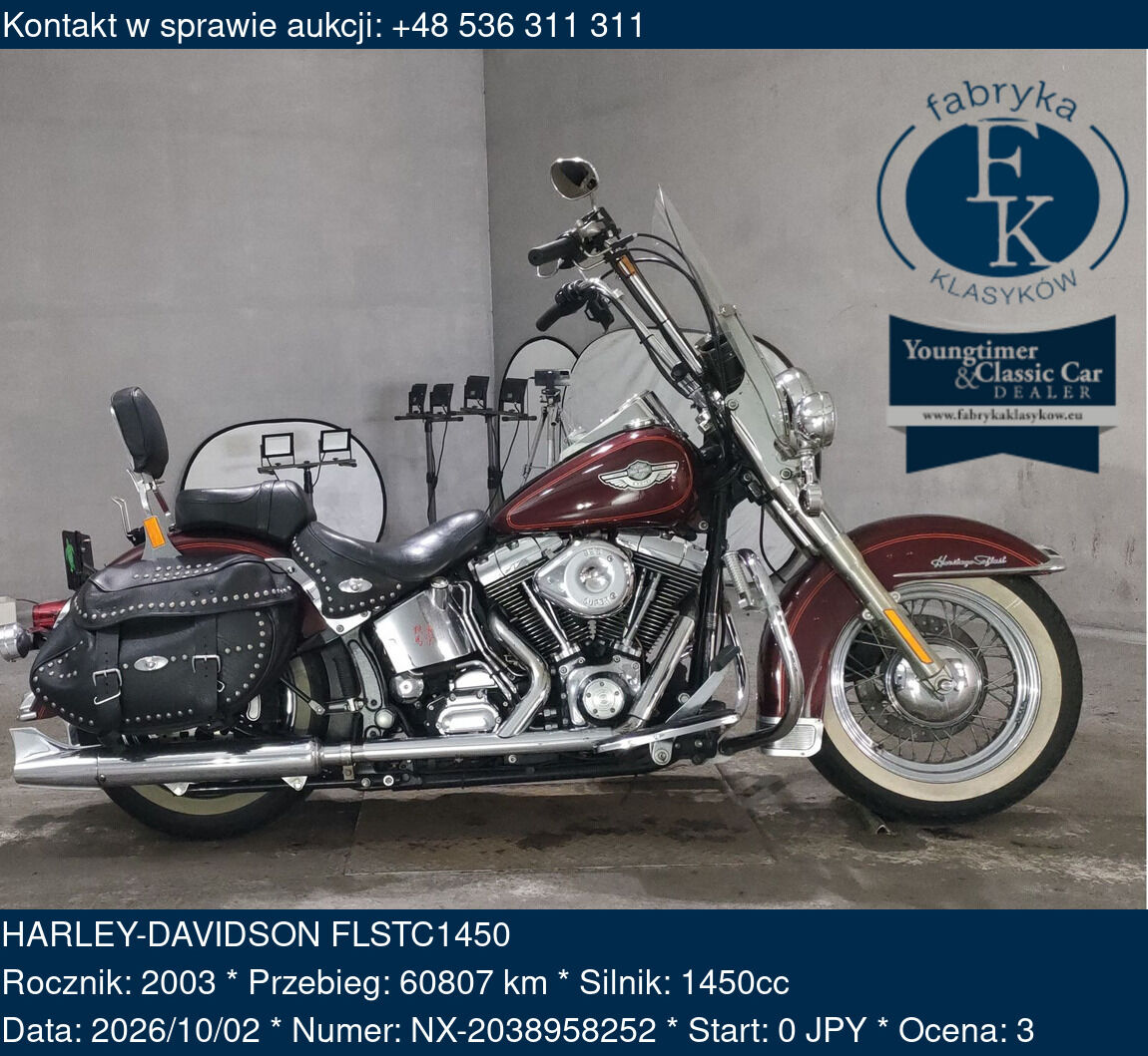 HARLEY-DAVIDSON FLSTC1450 2003 - zdjęcie 2
