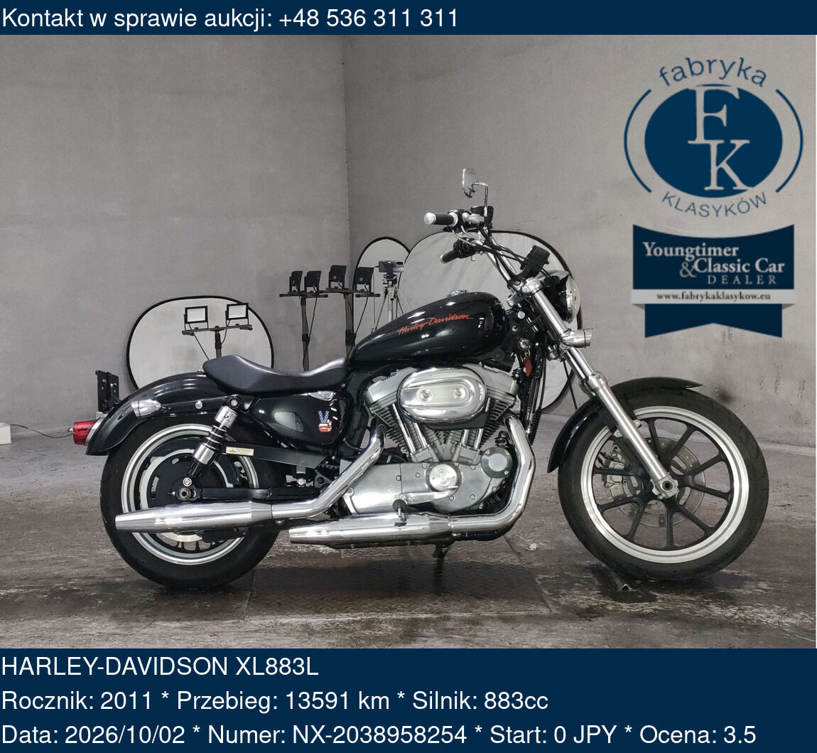 HARLEY-DAVIDSON XL883L 2011 - zdjęcie 2