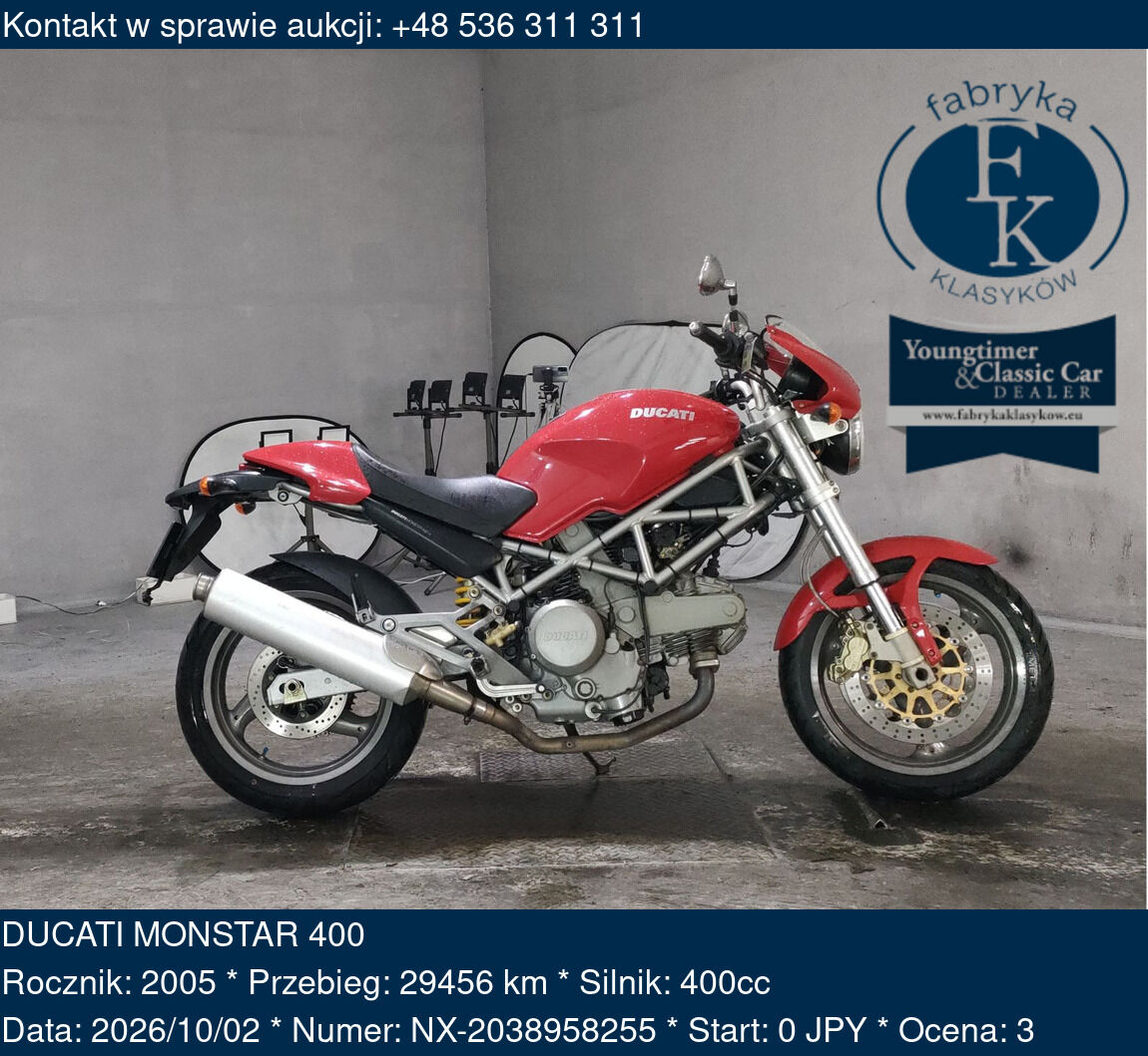 DUCATI MONSTAR 400 2005 - zdjęcie 2