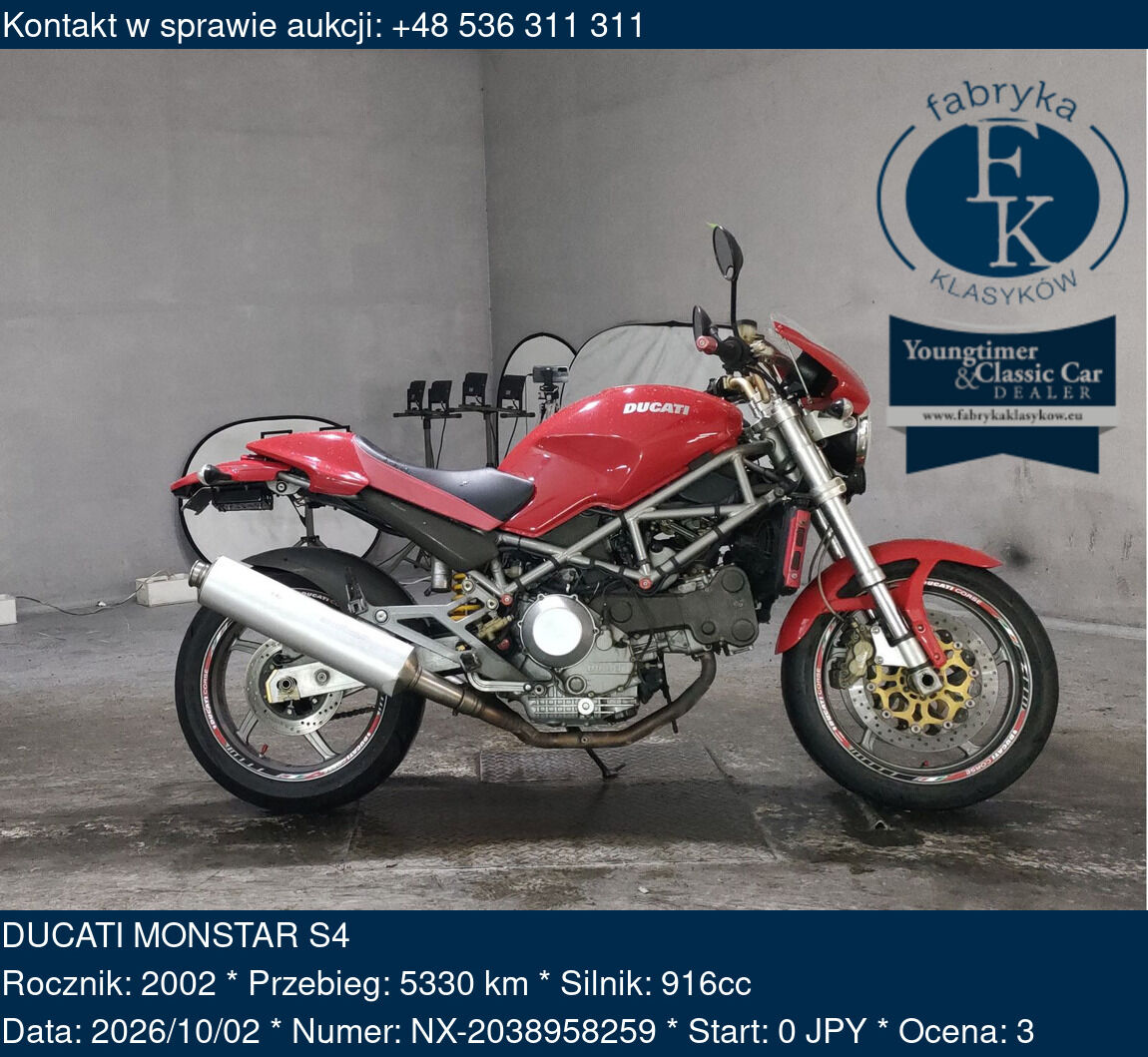 DUCATI MONSTAR S4 2002 - zdjęcie 2