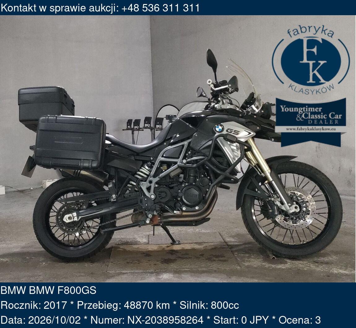 BMW BMW F800GS 2017 - zdjęcie 2