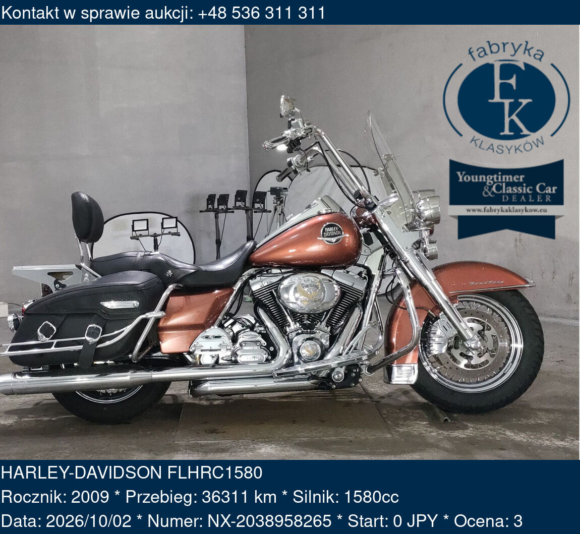 HARLEY-DAVIDSON FLHRC1580 2009 - zdjęcie 2