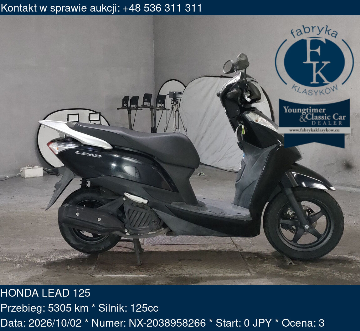 HONDA LEAD 125 - zdjęcie 2