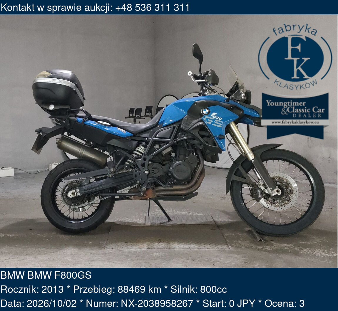 BMW BMW F800GS 2013 - zdjęcie 2