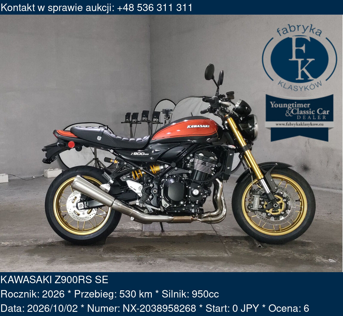 KAWASAKI Z900RS SE 2026 - zdjęcie 2