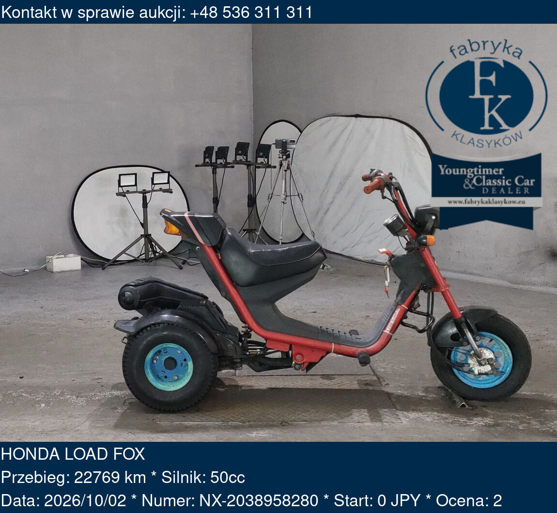 HONDA LOAD FOX  - zdjęcie 2