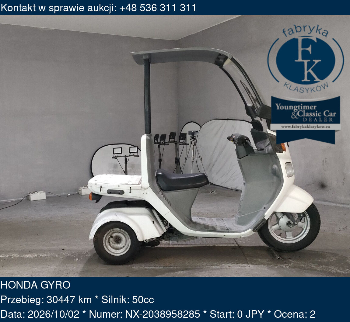 HONDA GYRO  - zdjęcie 2